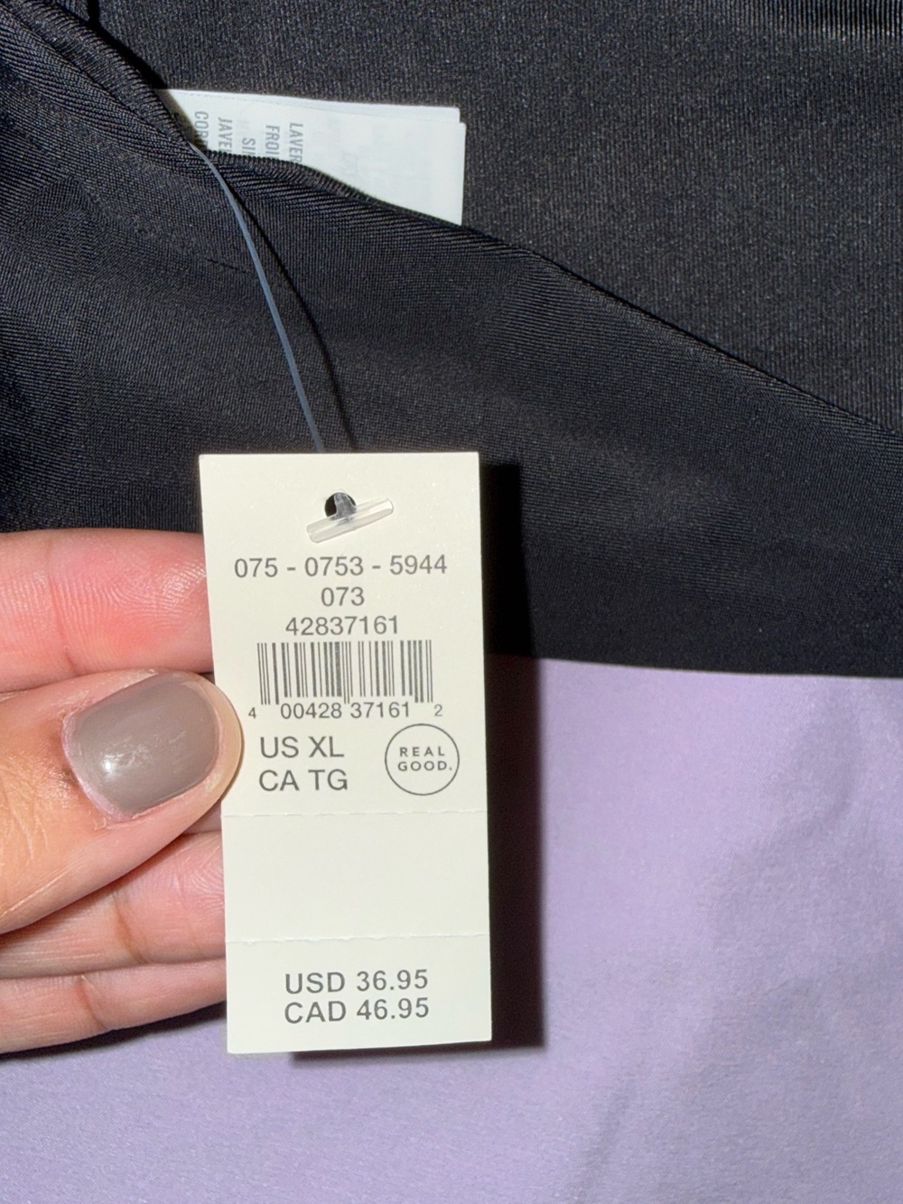 American Eagle Women’s Black Halter Bikini Top - Picture 3 of 3
